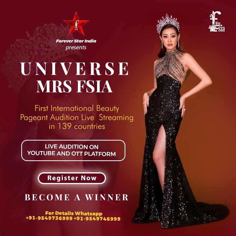 Mrs Universe 2024 Beauty Pageant by Forever Star India